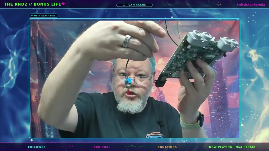 Bonus Life // Repair & Customize Stream 12 // N64 RGB Tim Worthington Mod